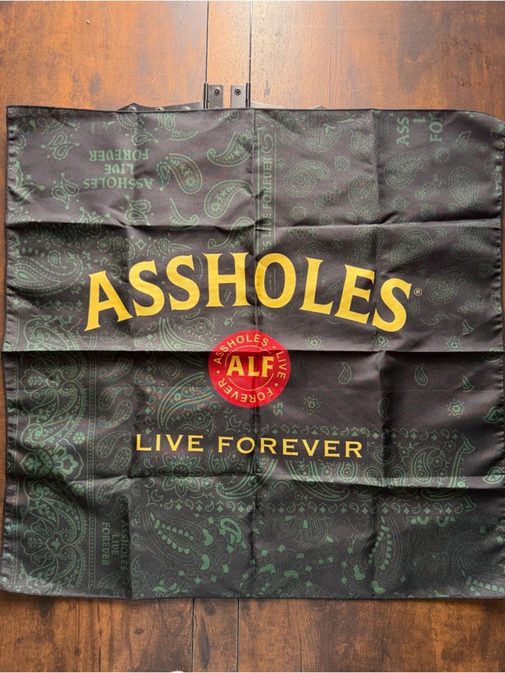 Assholes Live Forever “Jameson style” Bandana NEW
